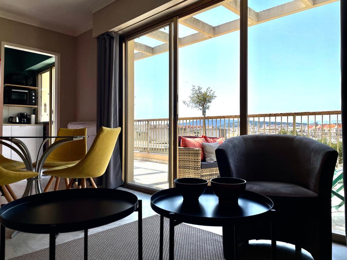 Rooftop Apartement - Quartier Croisette - Esc'Appart คานส์ ภายนอก รูปภาพ